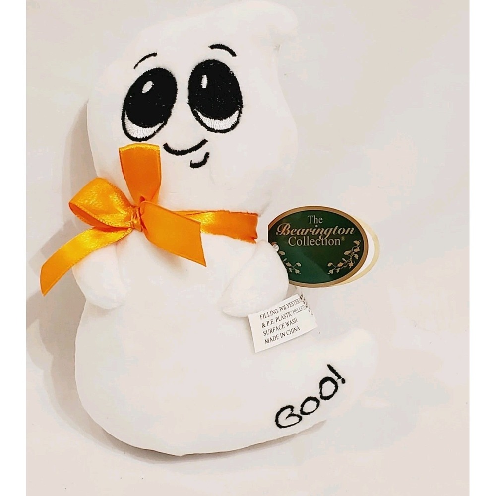 Swoop Boo 7" Ghost Bearington Collection Beanbag Halloween Stuffed Animal Plush